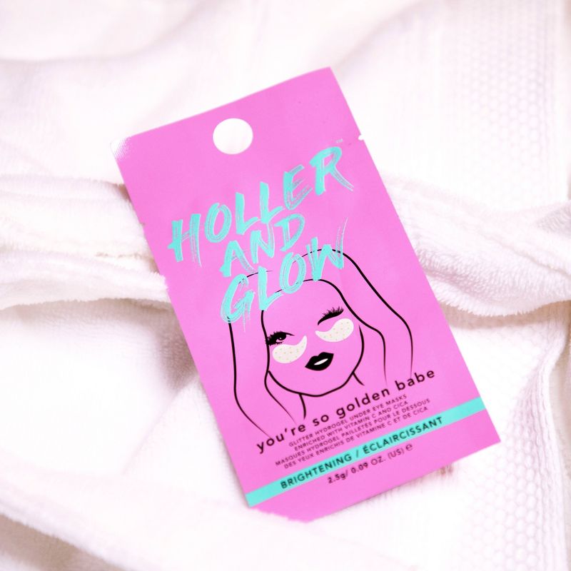 Holler and Glow You're So Golden Babe Under Eye Mask - 0.1 fl oz