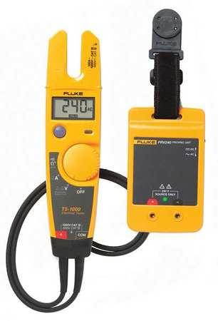 FLUKE FLUKE-T5/PRV Clamp Meter Kit,100A,1000V,Digital,Split