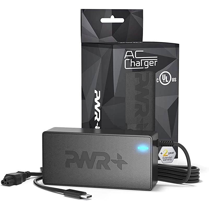 Laptop Charger Power Adapter: for Lenovo Yoga 910 920 370 720-13 ThinkPad T470 GX20M33579 4X20M26268 ADLX65YDC2A ADLX65YLC3A MacBook Dell XPS Acer Asus Microsoft Chromebook UL Listed PD3