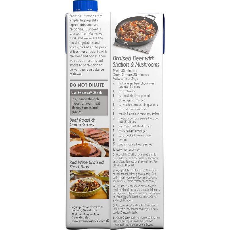 Swanson 100% Natural Beef Cooking Stock 32oz