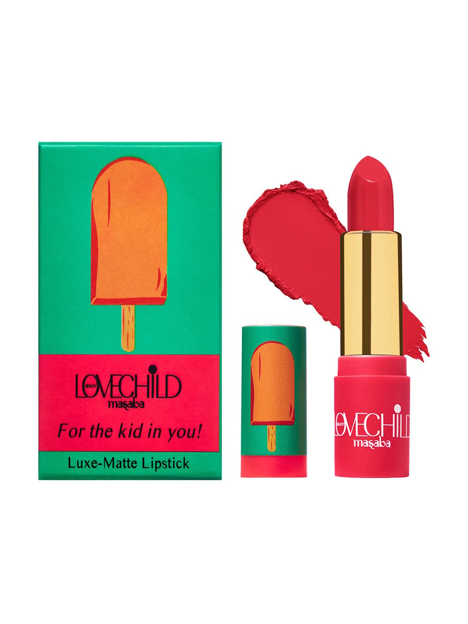 LoveChild Masaba For the Kid in You! Luxe-Matte Lipstick Popsicle - 4 gm