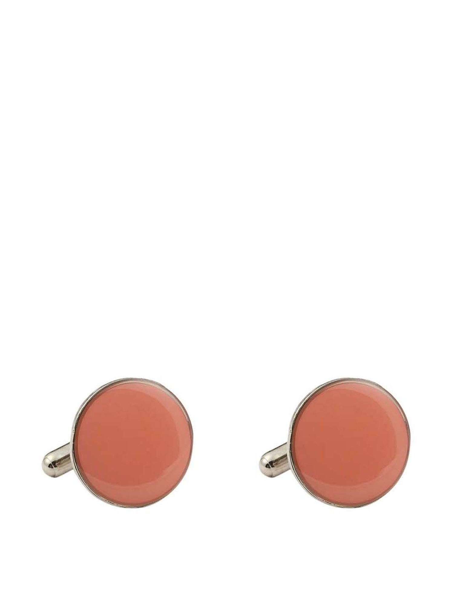 Tossido Orange Solid Cufflinks
