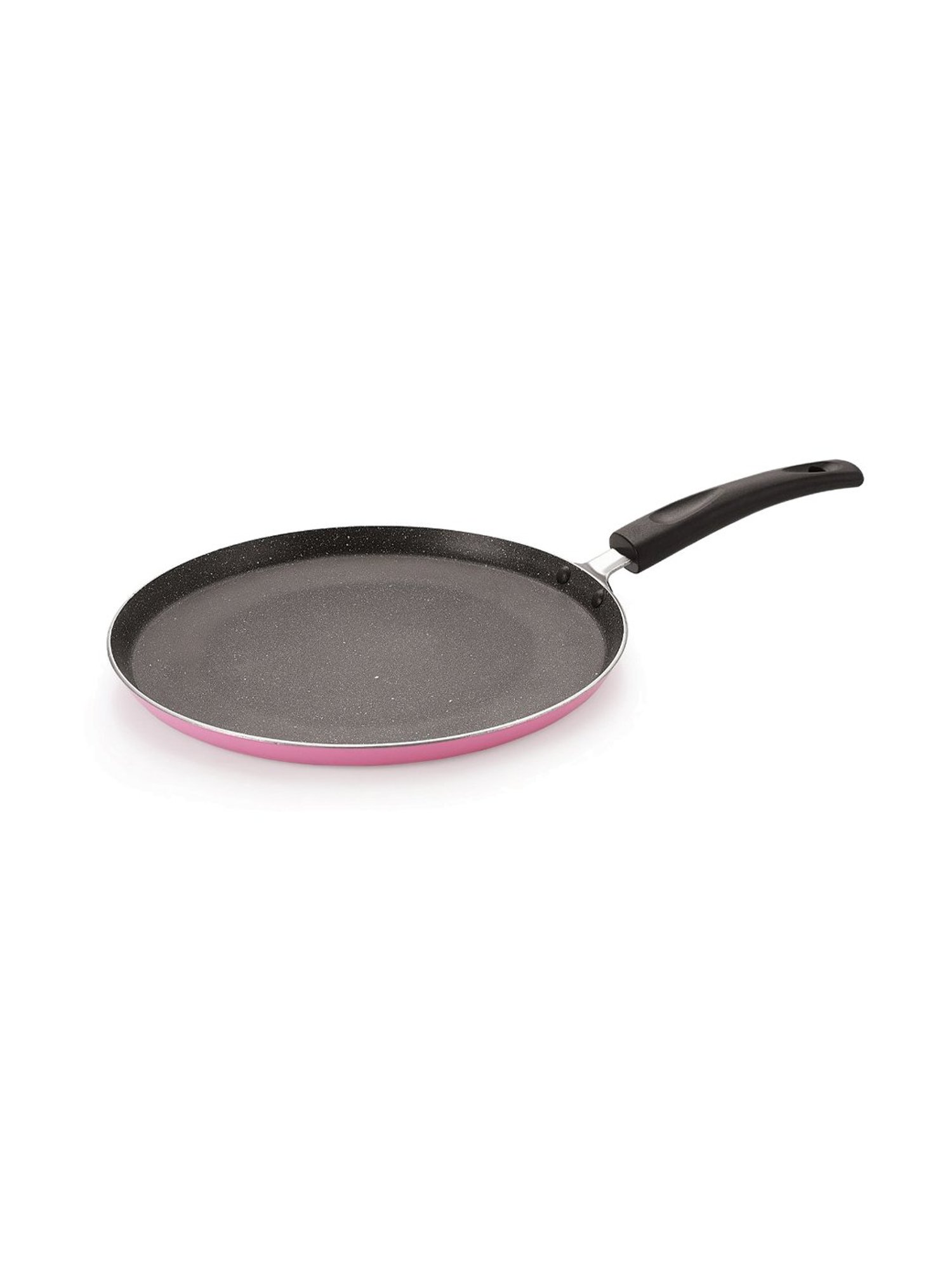 Nirlon Pink Aluminium Non-Stick Flat Dosa Tawa