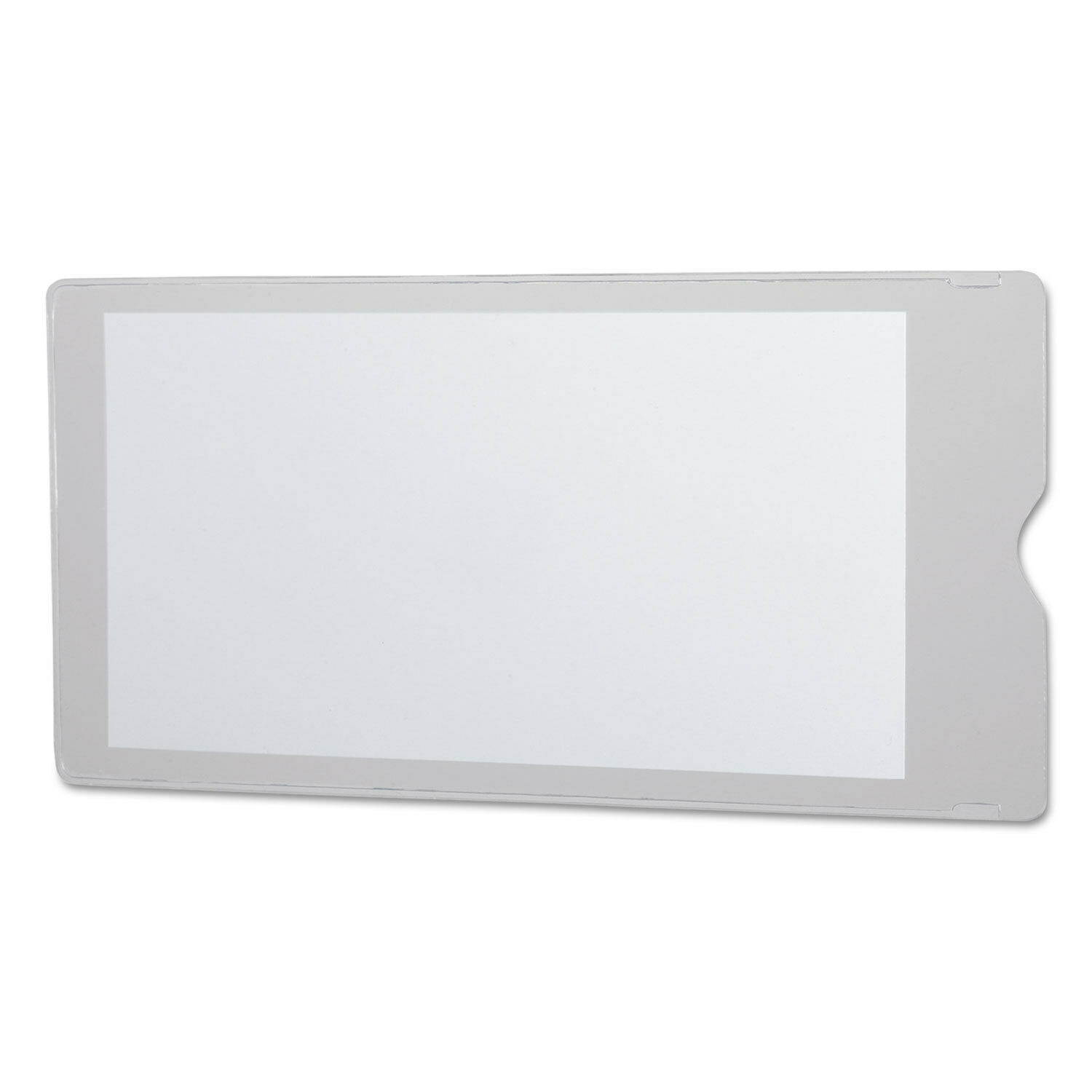 Oxford Utili-Jacs Heavy-Duty Clear Plastic Envelopes 4 x 9 50/Box 65049