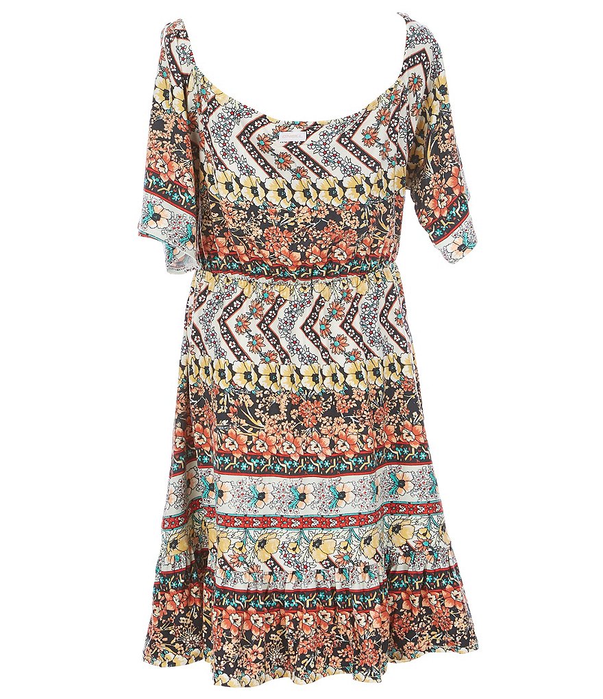 Peek Little/Big Girls 2T-12 Embroidered Chambray A-Line Dress