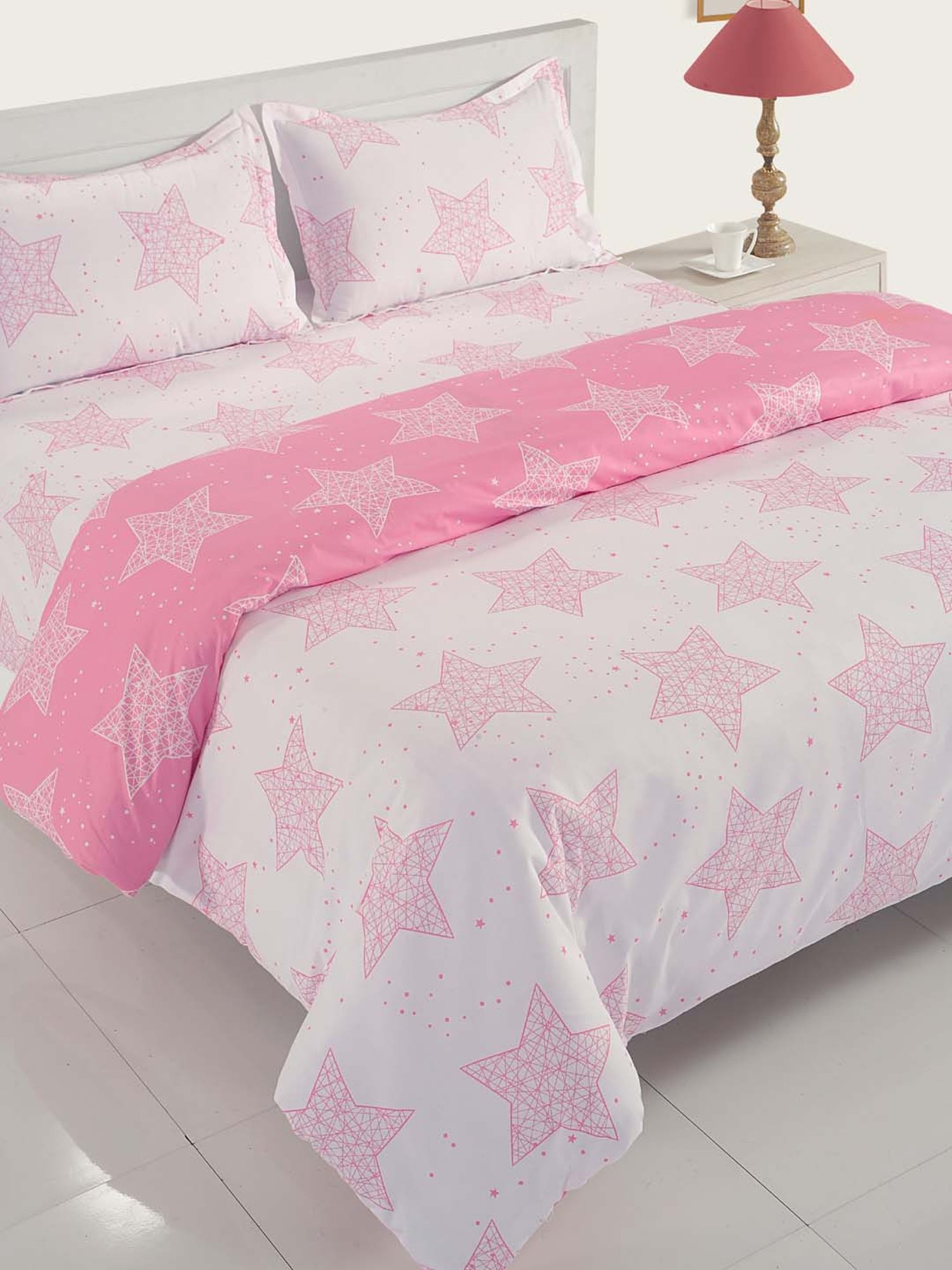 Swayam Ananda White Double Size AC Comforter - Set of 1