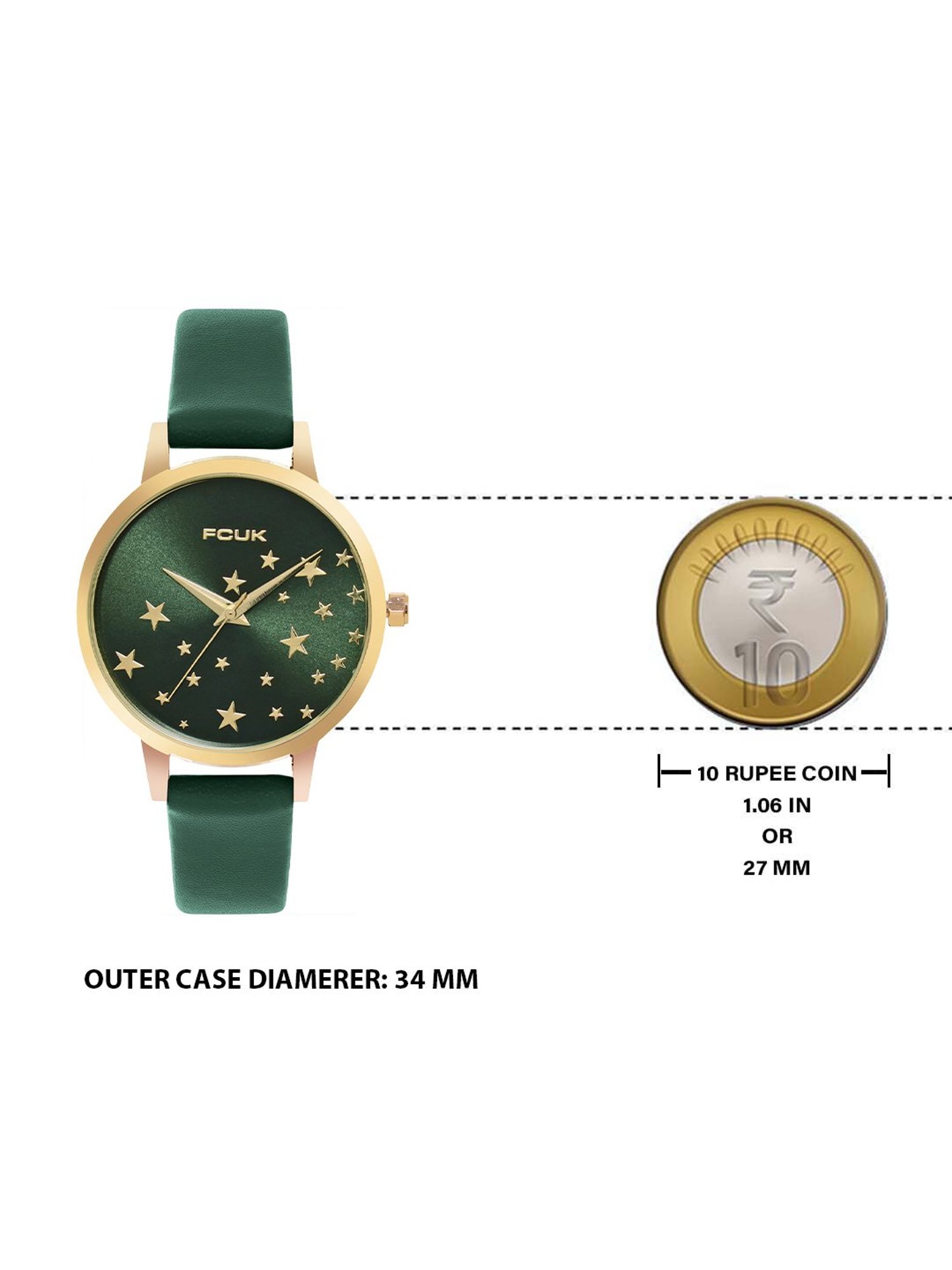 FCUK FK00024E SS23 Analog Watch for Women