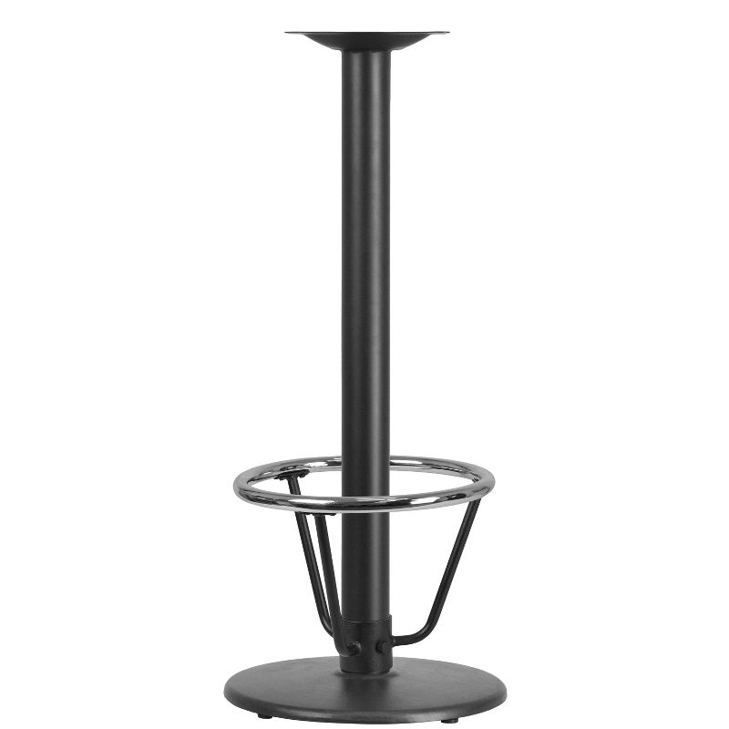 Flash Furniture Bar Height Table Base Foot Ring with 4.25'' Column Ring - 19.5'' Diameter