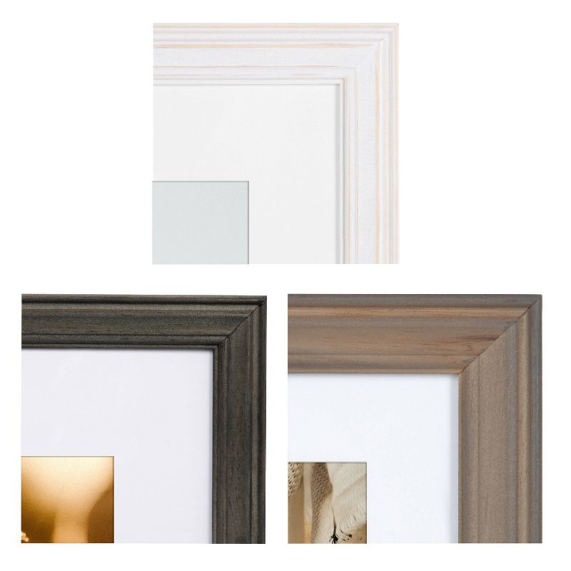 10pc Bordeaux Frame Industrial Farmhouse Finishes Box Set - Kate & Laurel All Things Decor
