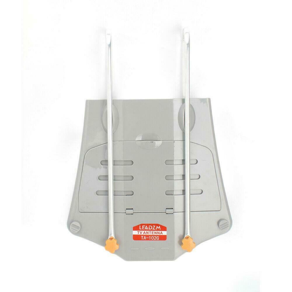 HDTV Outdoor Amplified Antenna HD TV 36dB Rotate Remote 360&deg; UHF/VHF/FM 150 Mile