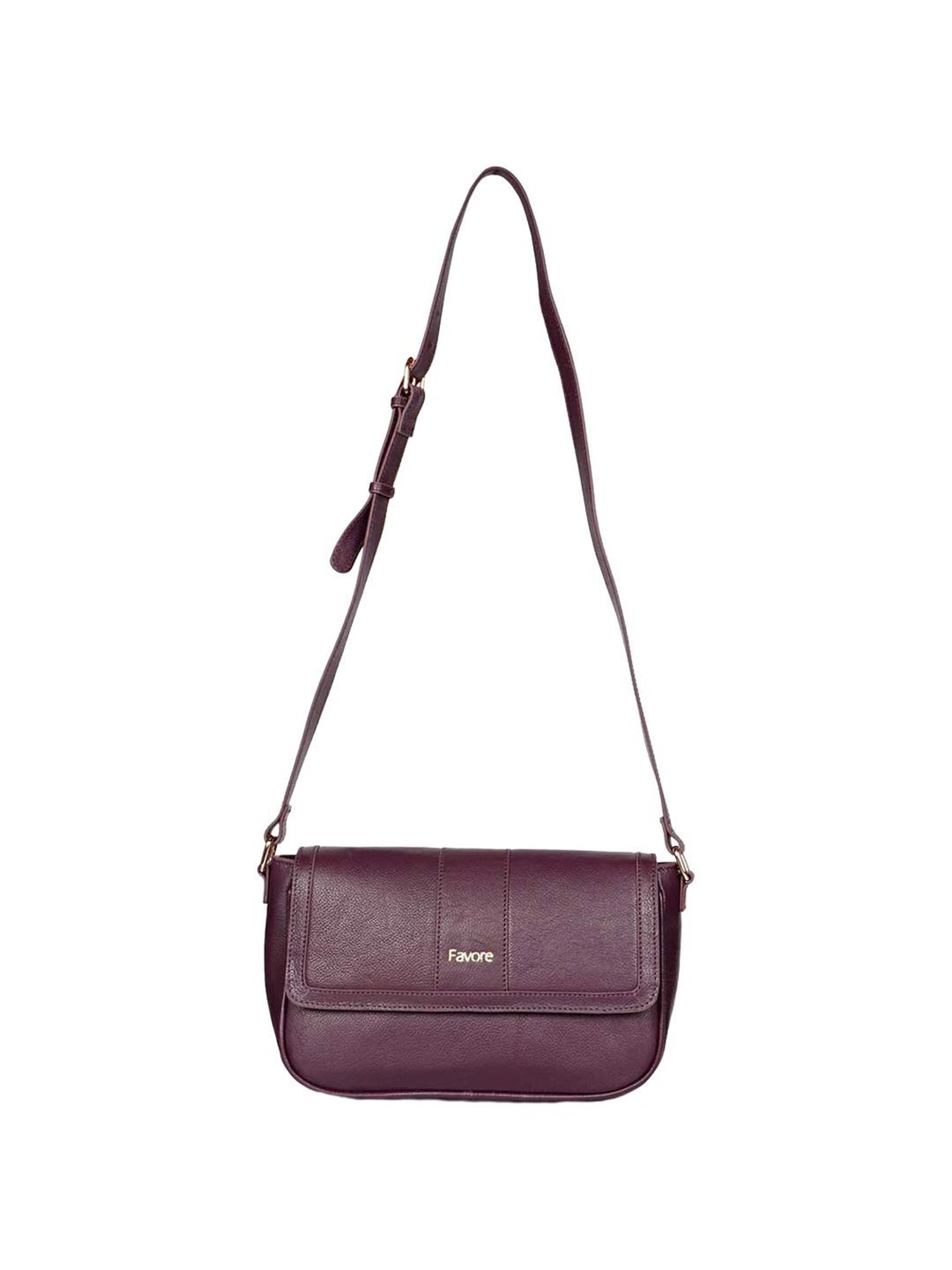 Favore Burgundy Solid Medium Slings