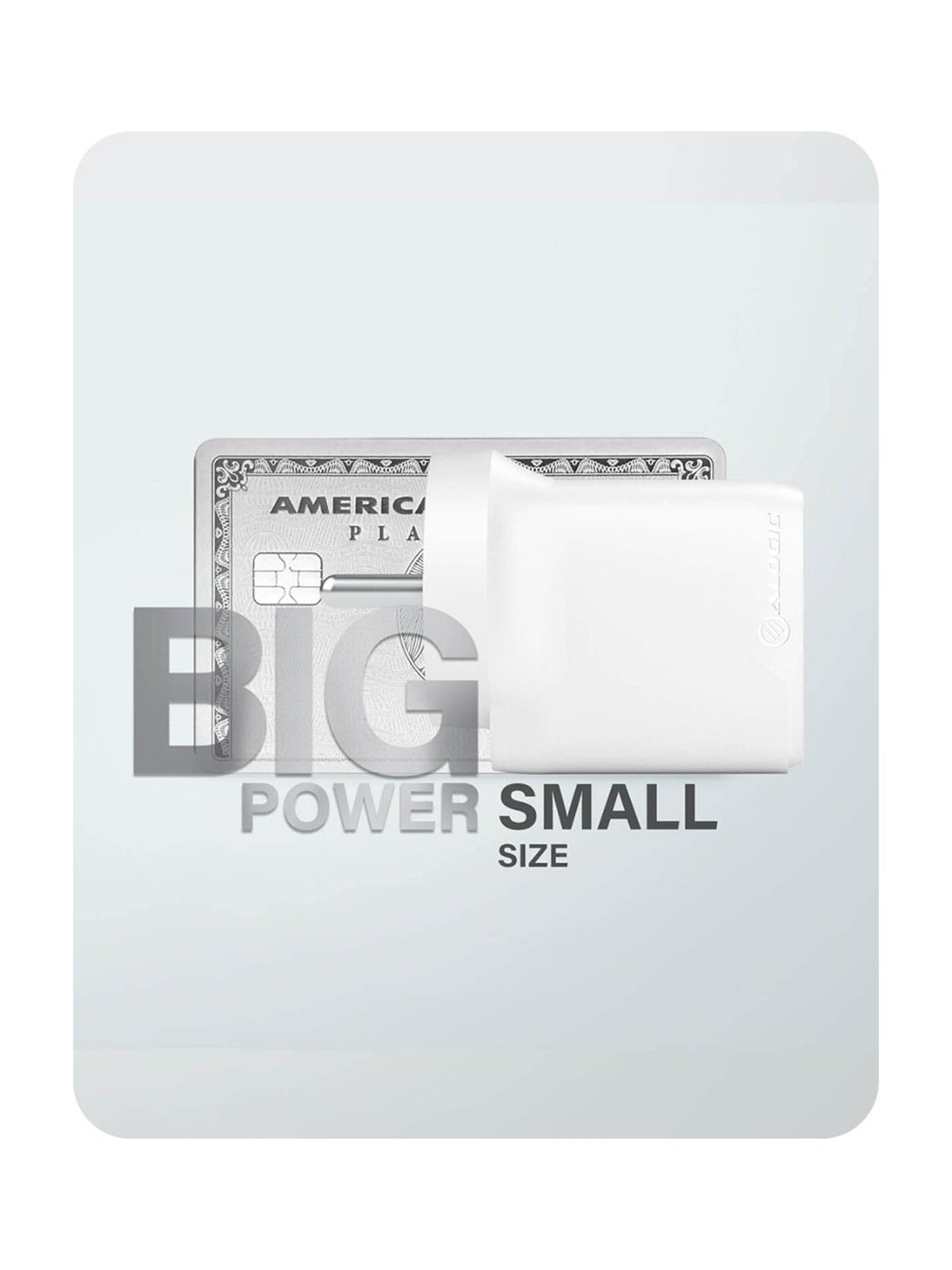 ALOGIC 20W Compact USB-C Wall Charger with Rapid Charge Technology (White)