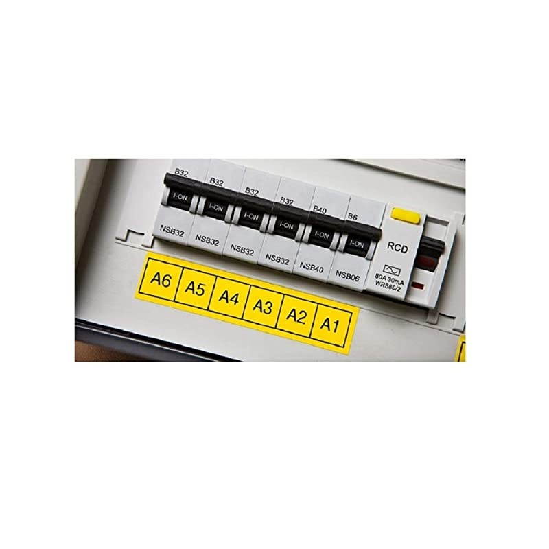 Compatible 1 Inch Label Tape Replacement for Brother TZe251 Ptouch Label Tape 24mm 094 Laminated White TZe251 TZe TZ Tape for Brother PTouch PTD600 PTP710BT PTP750W Label Maker 4Pack