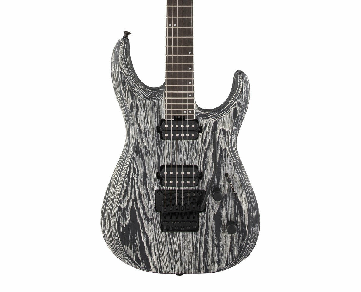 Jackson Pro Series Dinky DK2 Modern Ash FR6 - Baked White w/ Ebony FB