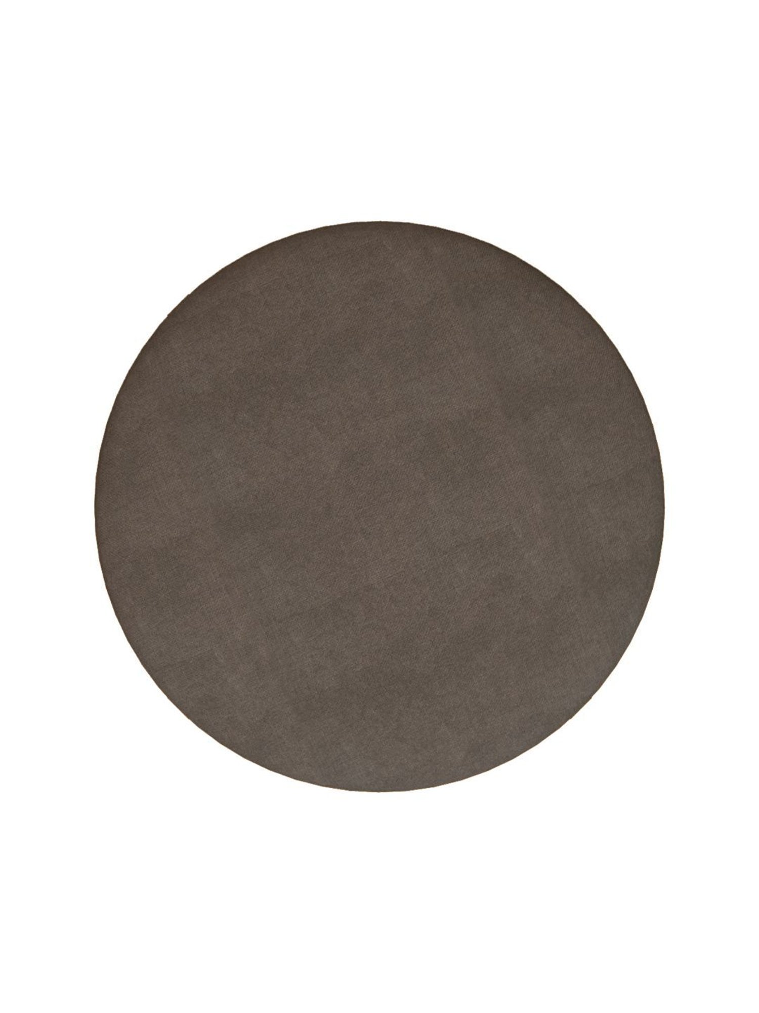 Chumbak Bohemian Coal Brown Sheesham Wood Ottoman