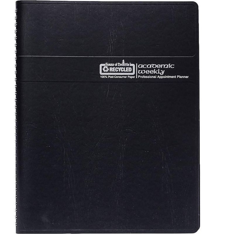House of Doolittle 2021 8.5 x 11 Academic Planner, Black 257202-21