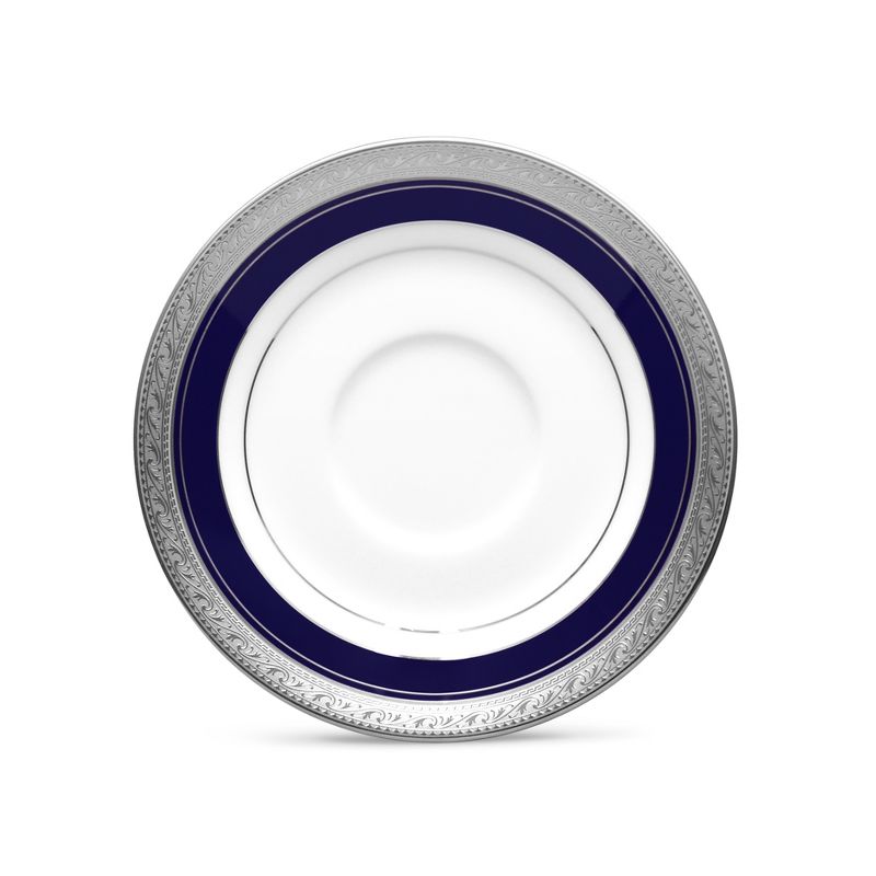 Noritake Crestwood Cobalt Platinum Saucer