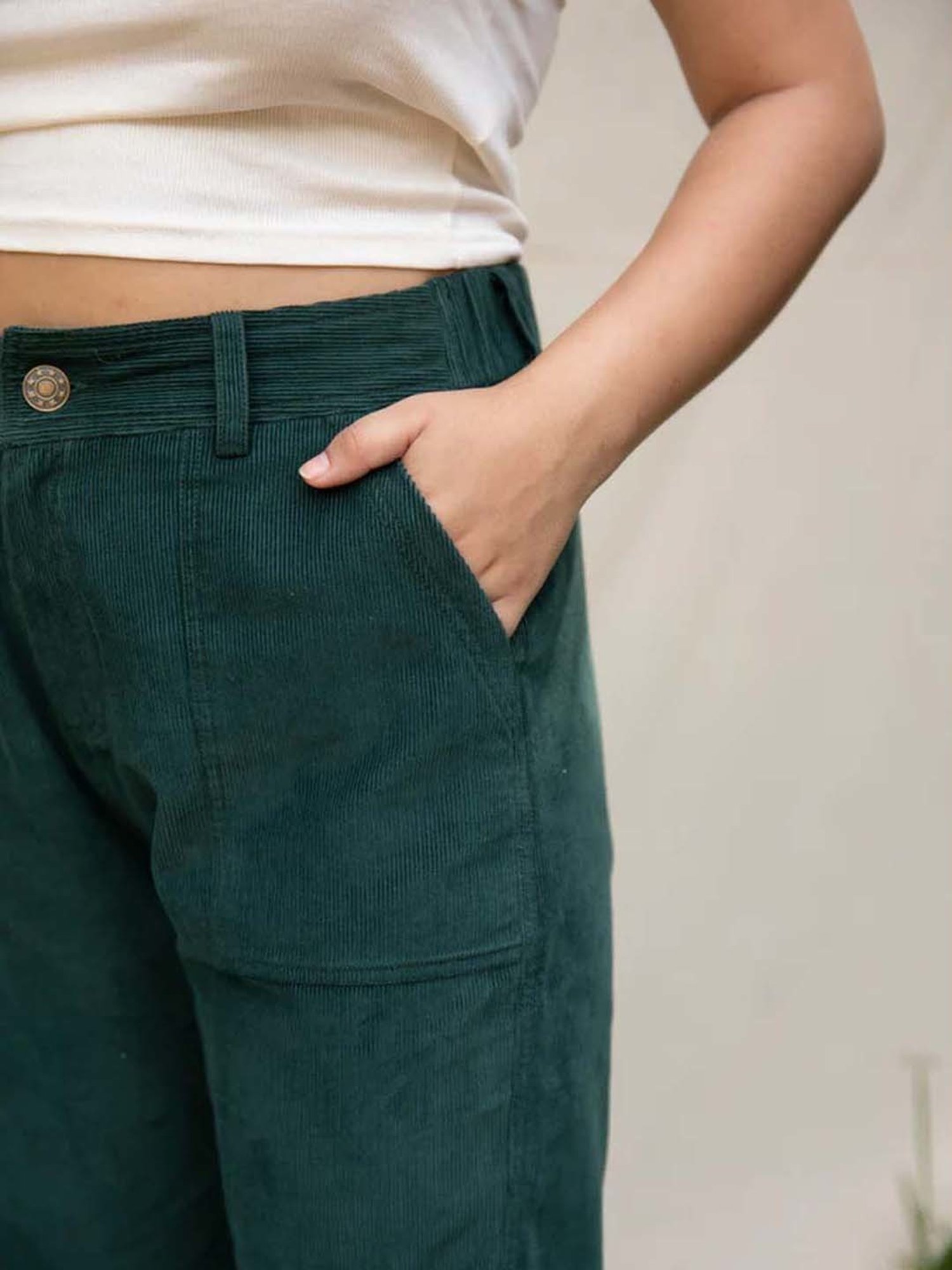 Anousshka Green Daddy Pants