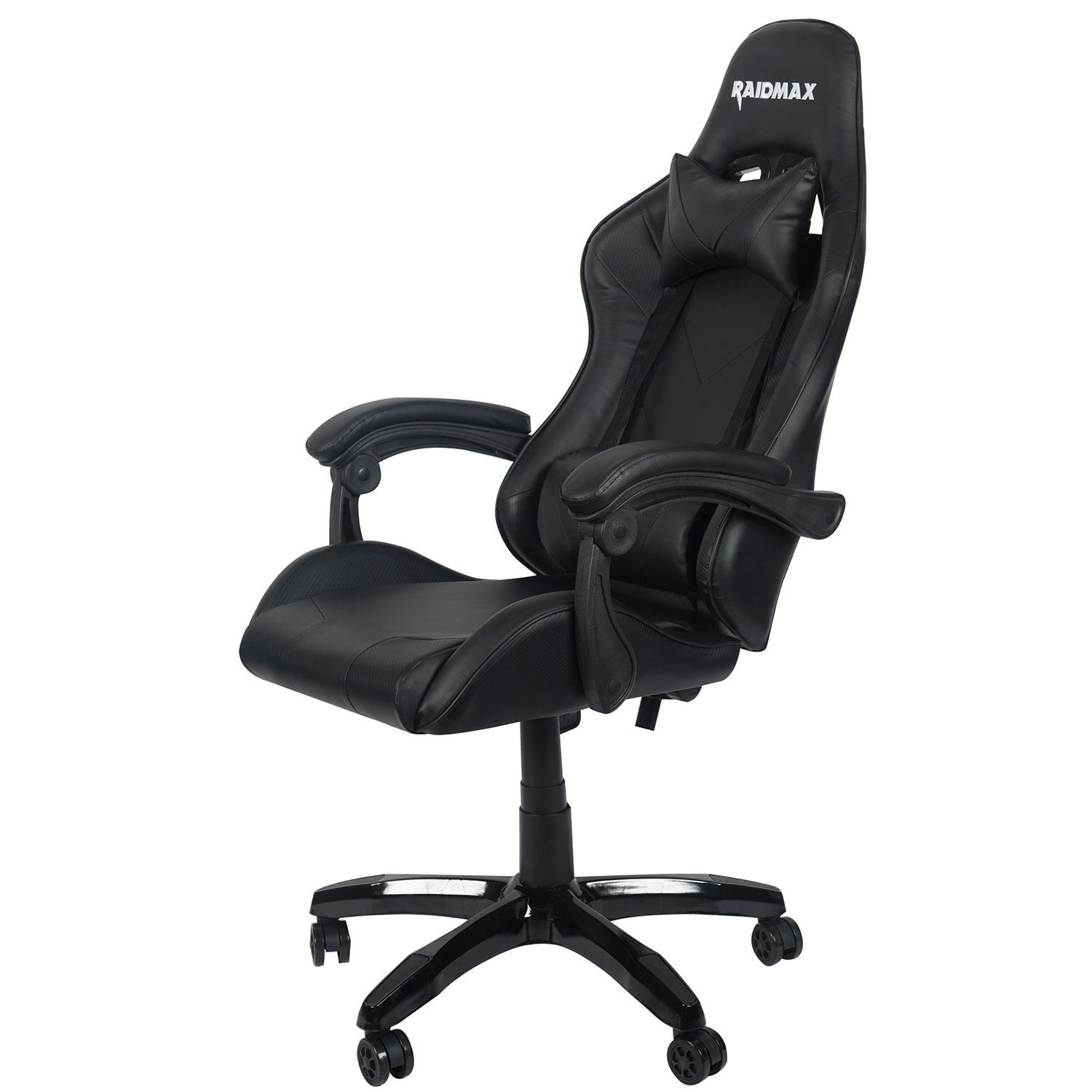 Drakon Gaming Chair Ergonomic Racing Style Pu Leather Bucket Seat, Headrest and Lumber Support