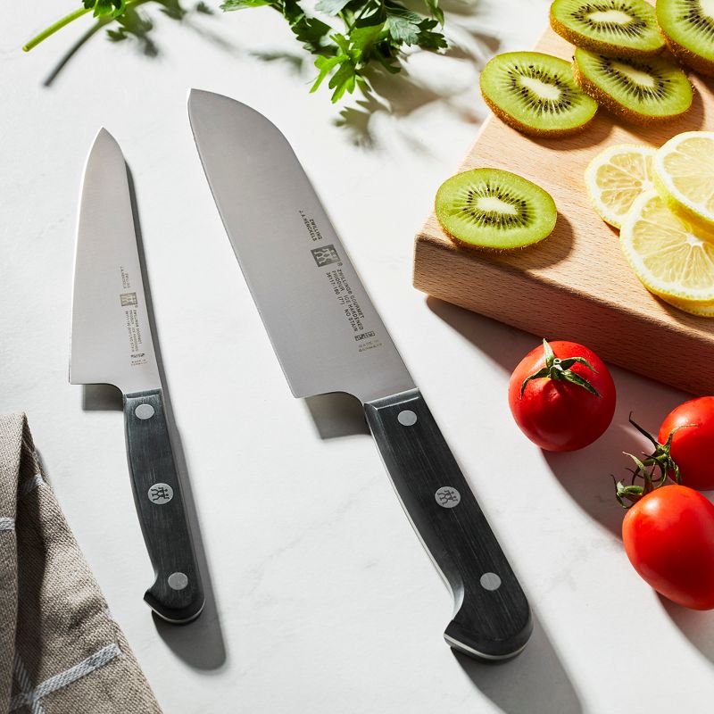 BergHOFF Rosewood 7 Pc Stainless Steel Cutlery Set with Block