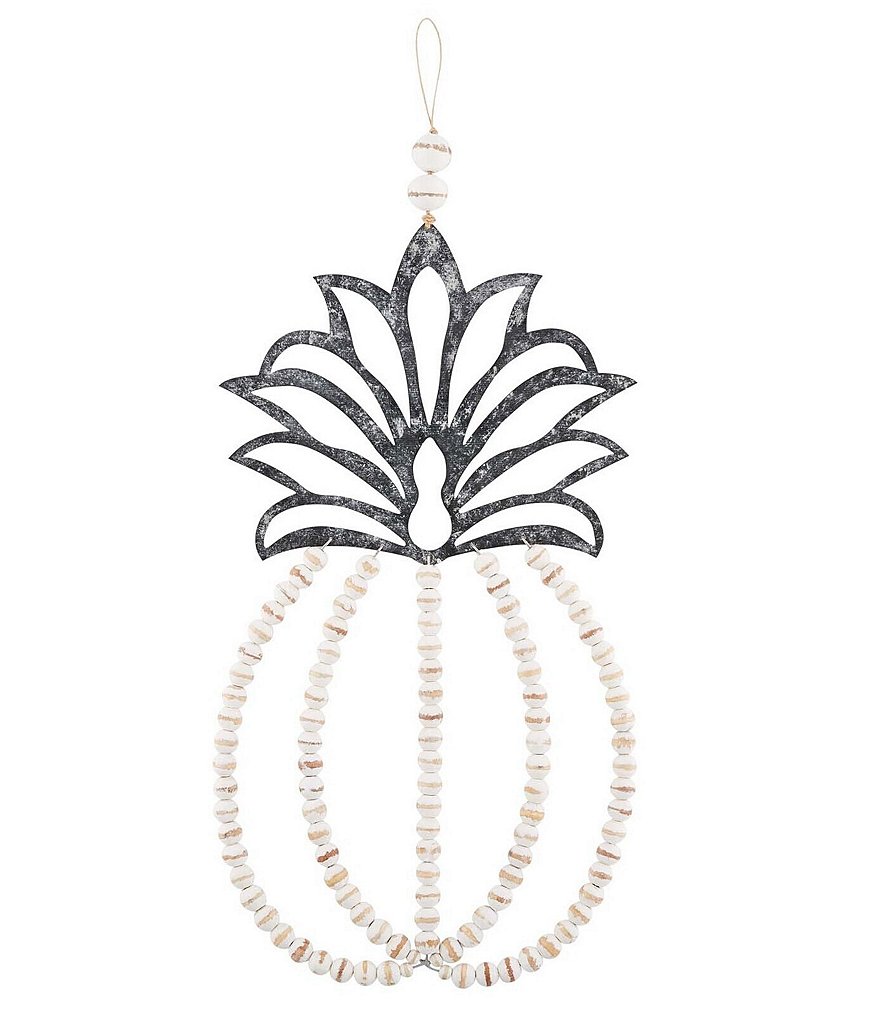 Mud Pie Welcome Collection Pineapple Door Hanger