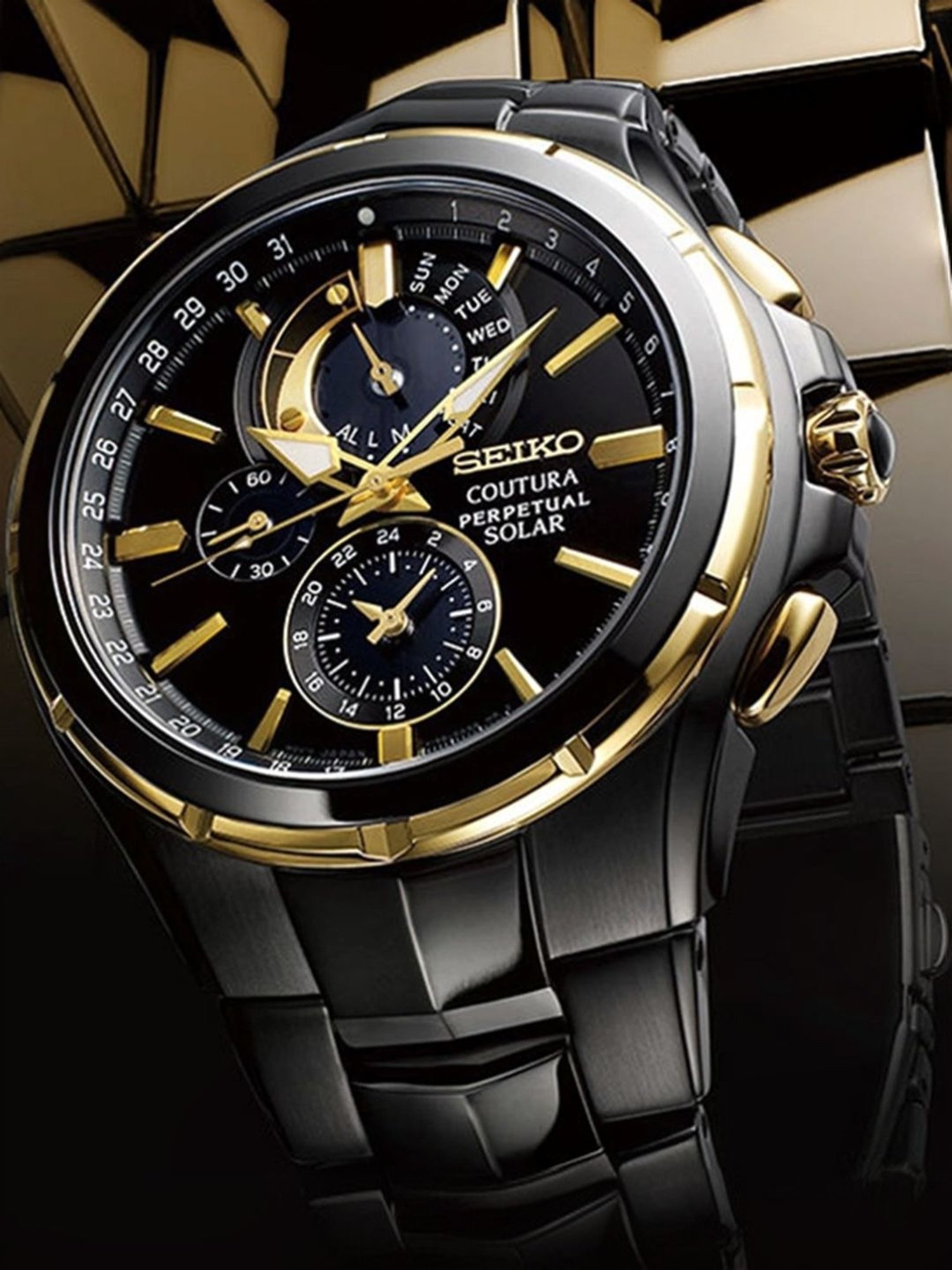 Seiko SSC573P1 Coutura Chronograph Watch for Men