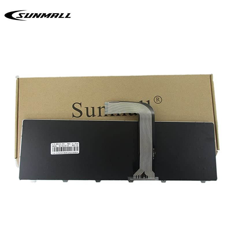 N5110 Keyboard for DELL Inspiron Replacement Laptop Keyboard with Frame for DELL Inspiron 15R N5110 M501Z M511R Ins15RD2528 2728 2428