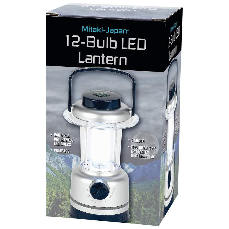 Mitaki-Japan® 12-Bulb LED Lantern