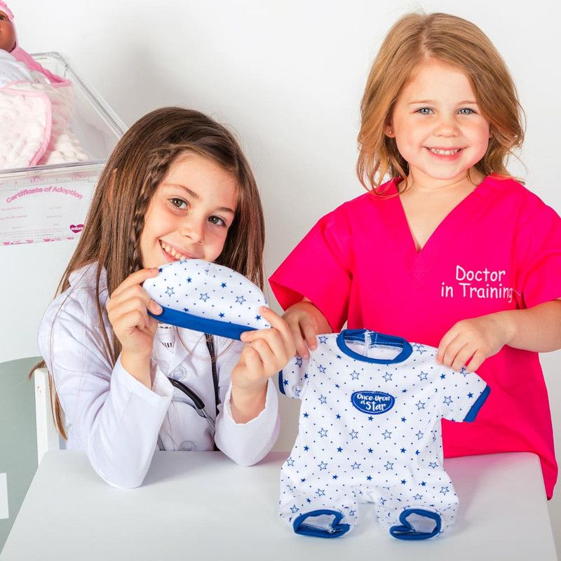 Adora Baby Doll Clothes & Accessories Adoption Fashion Once Upon A Star, Fits Most 16 inch Baby Dolls, Blue