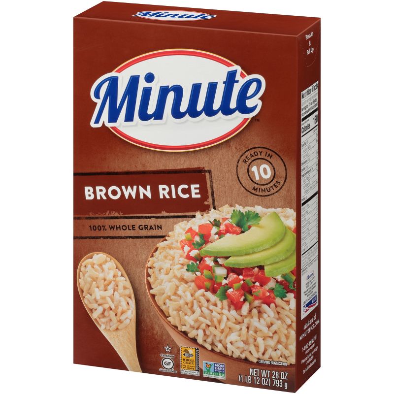 Minute Instant Whole Grain Brown Rice - 28oz