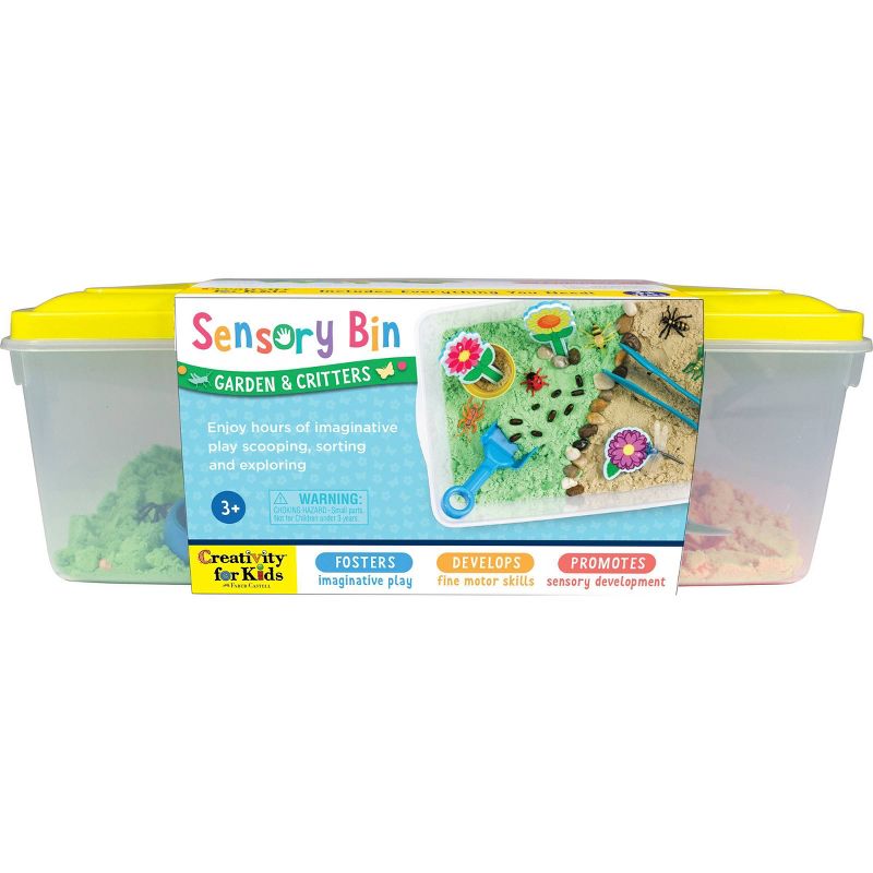 Garden Critters Sensory Bin - Creativity for Kids