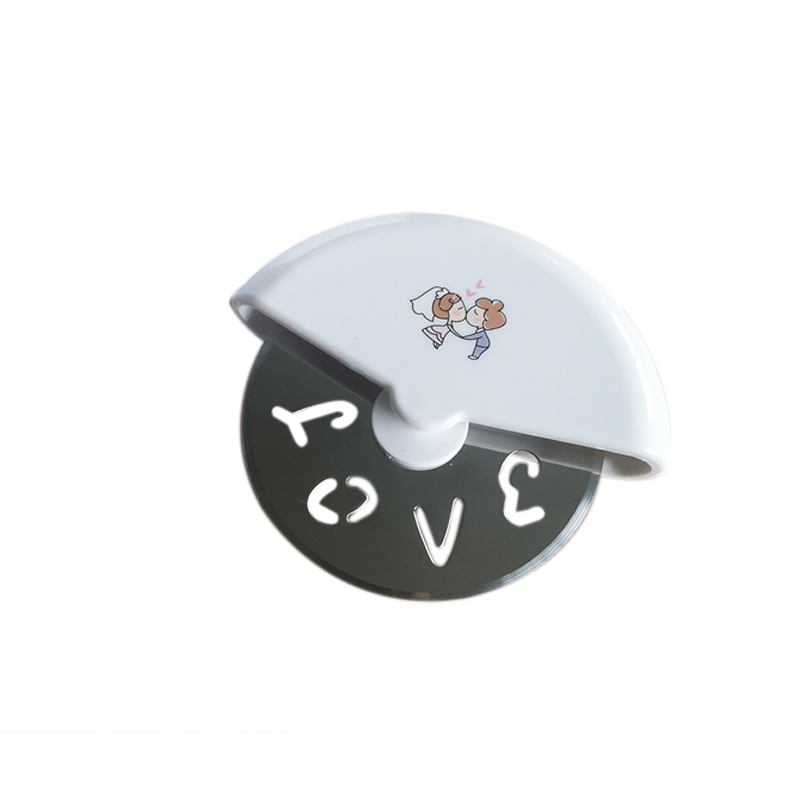 Pack Of 10 Piece Wedding Party Favor Pizza Cutter Wheels, Practical Kitchen Gift Pizza Knife Slicers