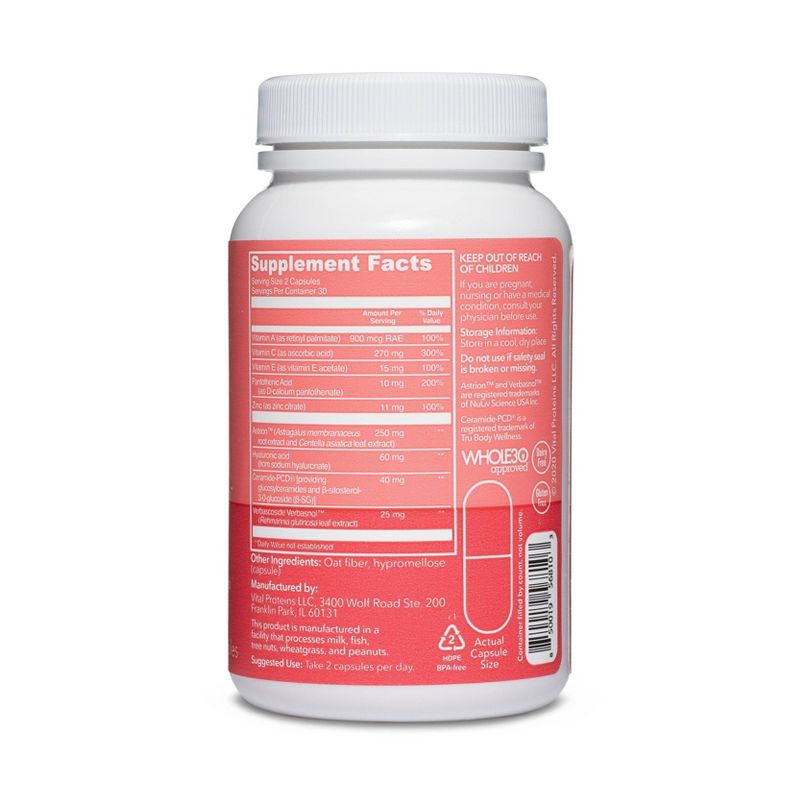 Vital Proteins Radiance Boost Capsules - 60ct