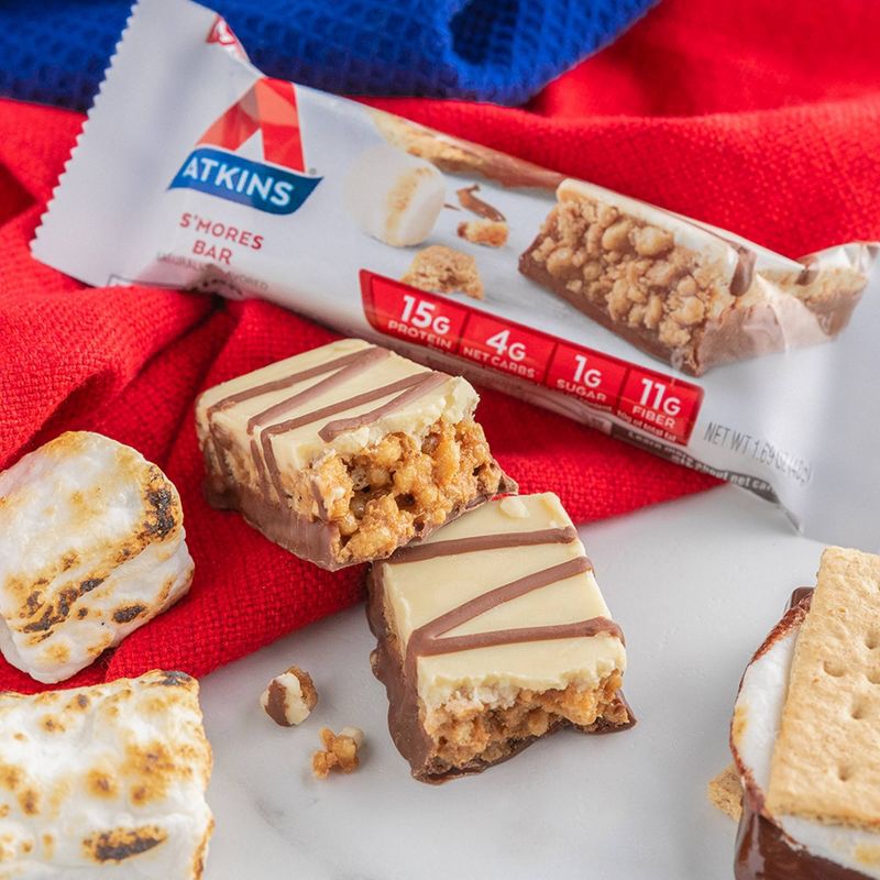 Atkins Protein Meal Bar - S'mores - 5pk