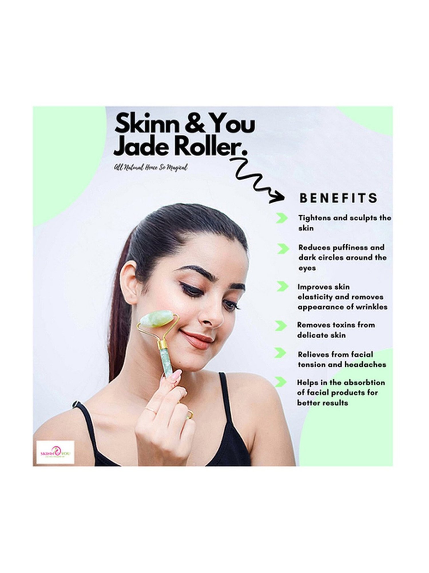 HofB- House of Beauty Quartz Roller - 1 Pc