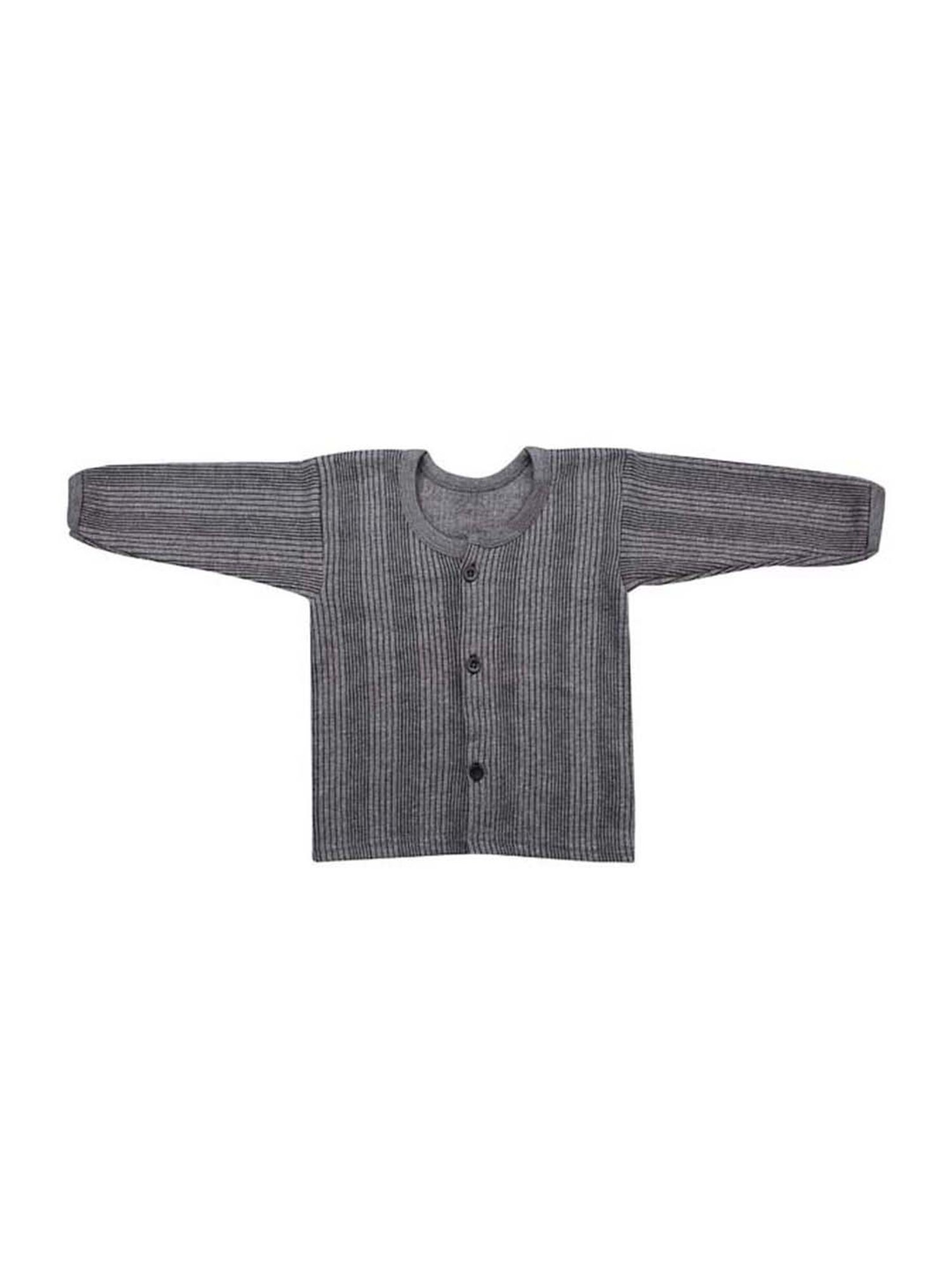 Tiny Bugs Kids Grey Cotton Thermal Set