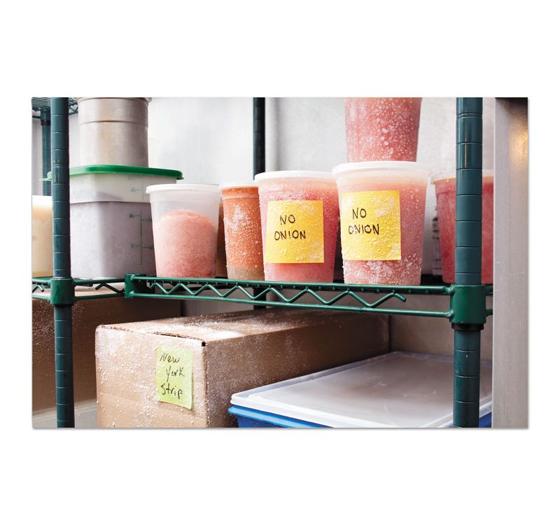 Skilcraft Standard Adhesive Notes 1.5" x 2" Yellow 100 Sheets/Pad 773036