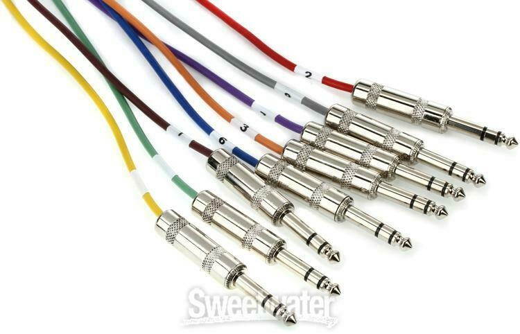 Hosa DTP-803 8-channel DB25 to 1/4" TRS Snake - 9.9