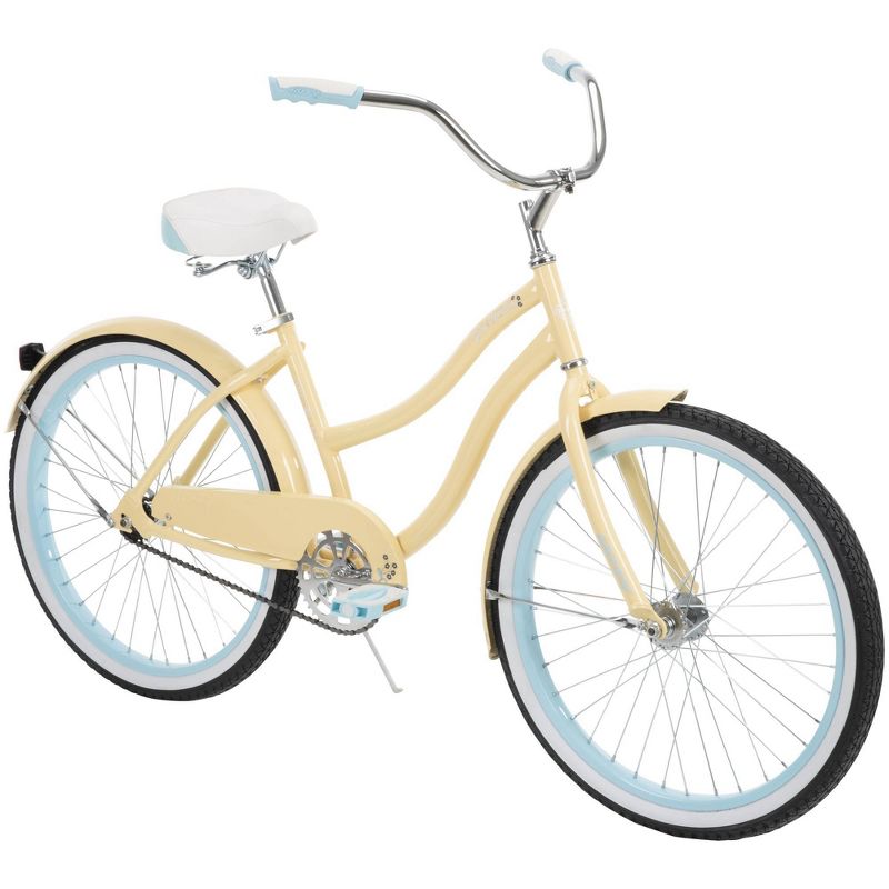 Huffy Women's Good Vibration 24" Cruiser Bike - Vanilla