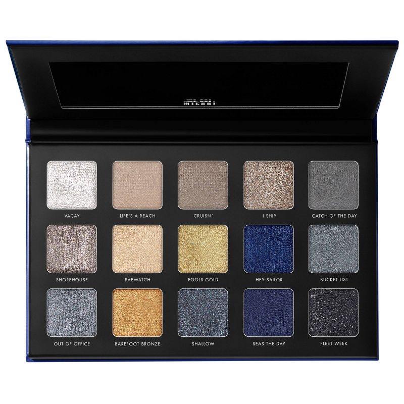 Milani Gilded Palette Eye Shadow Palette - Coast - 0.3oz