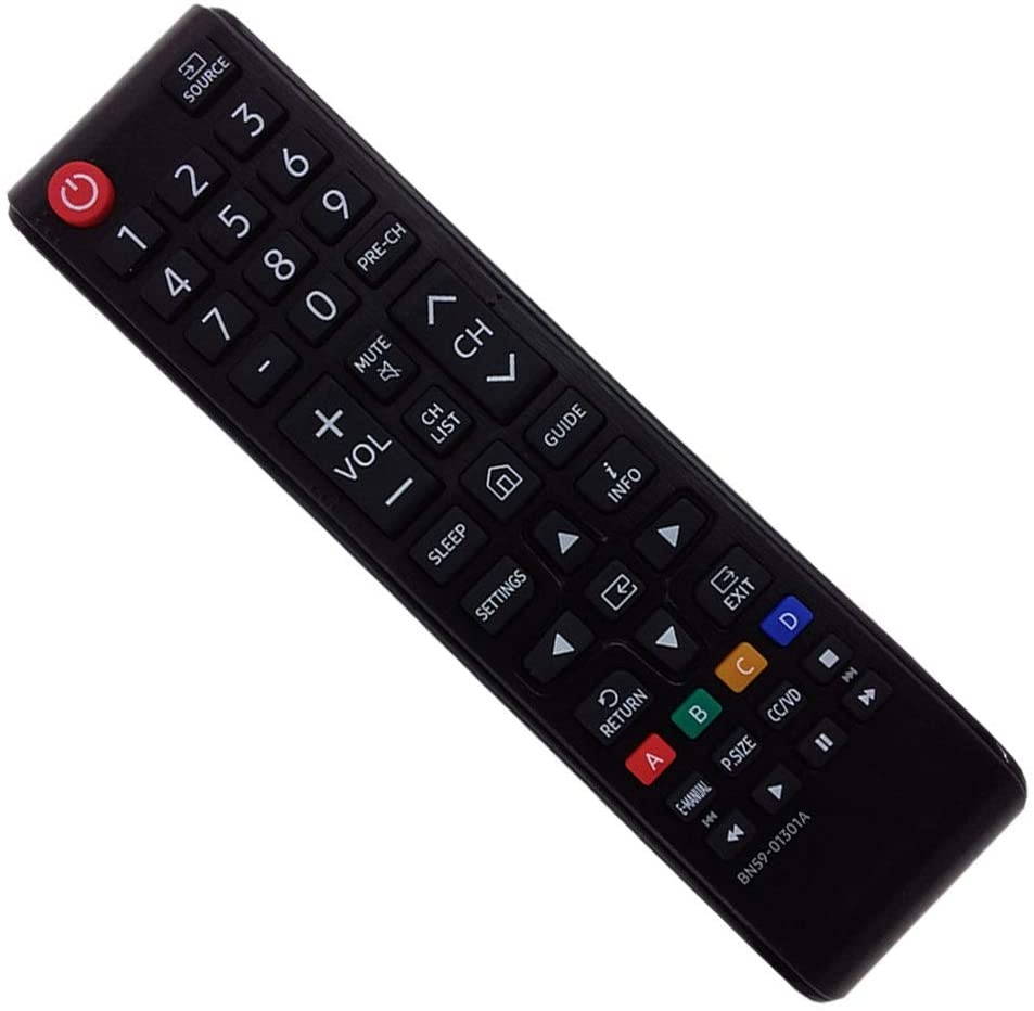 Universal Aurabeam BN59-01301A TV Remote Control Replacement for Samsung Smart 4K UDR HD LED Televisions