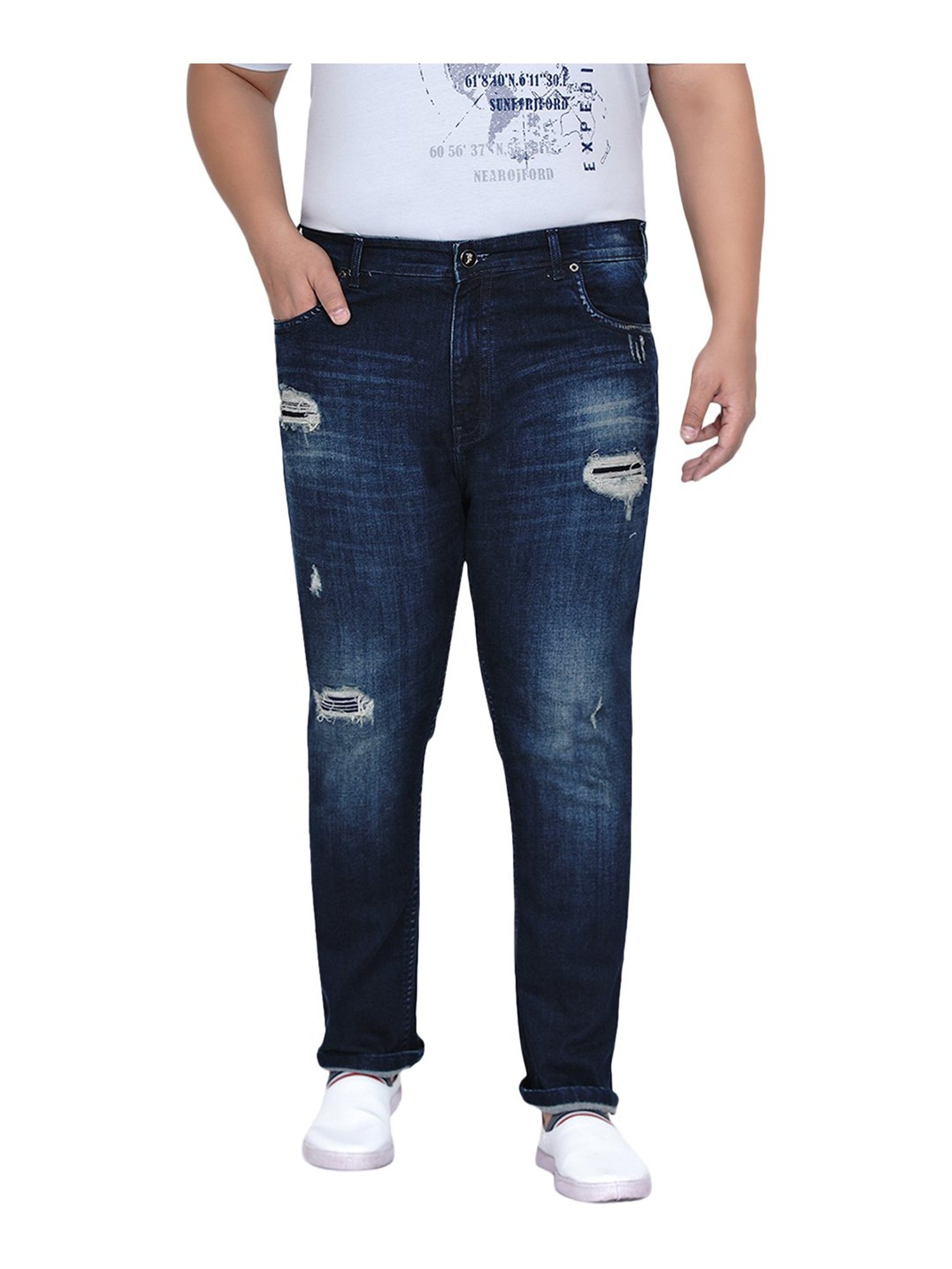 John Pride Blue Plus Size Jeans