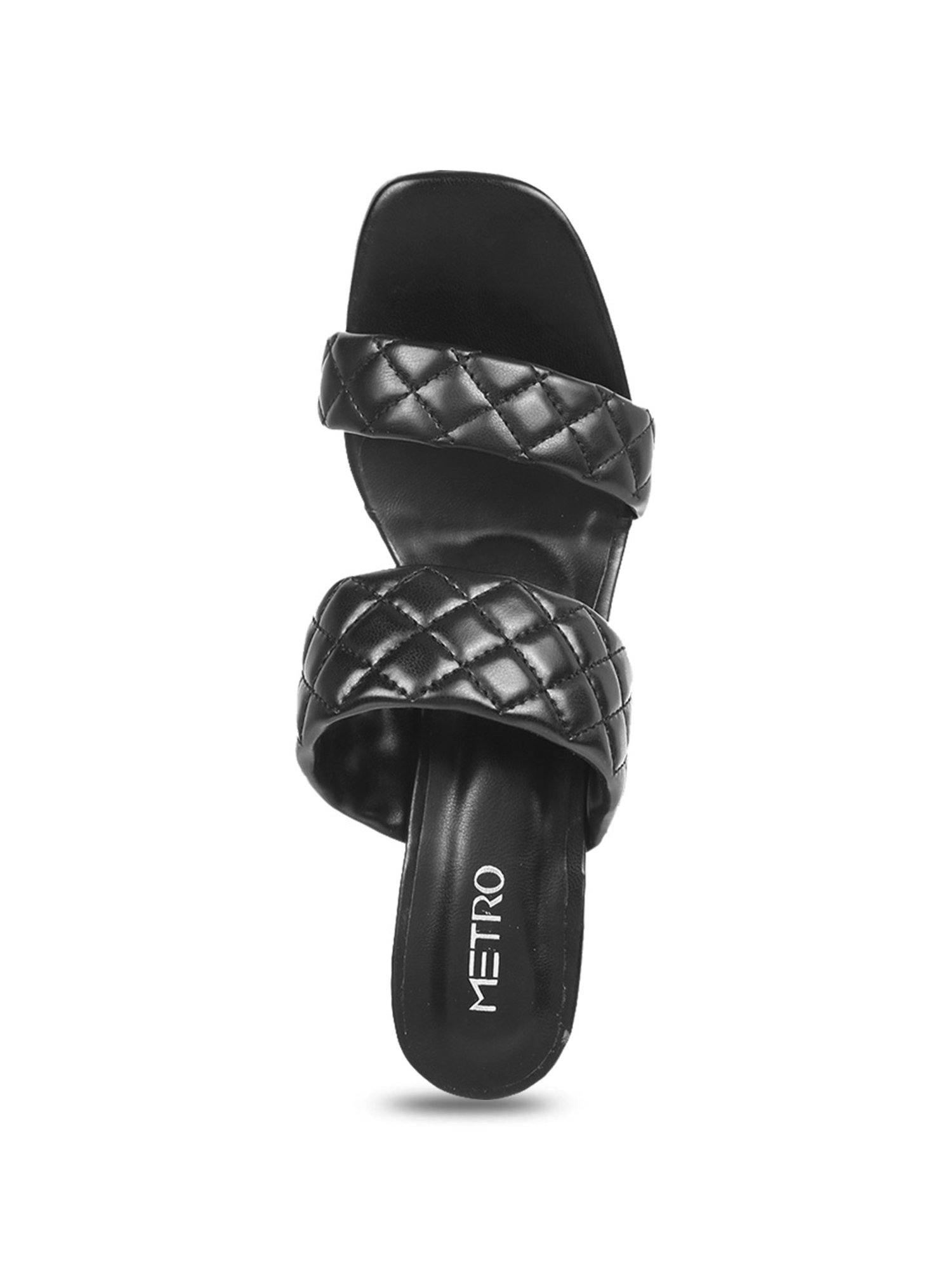 Metro Women's Black Casual Stilettos