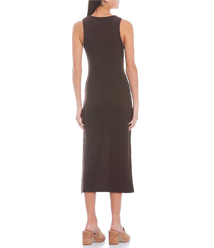 Coco + Jaimeson Sleeveless Midi A-Line Knit Dress