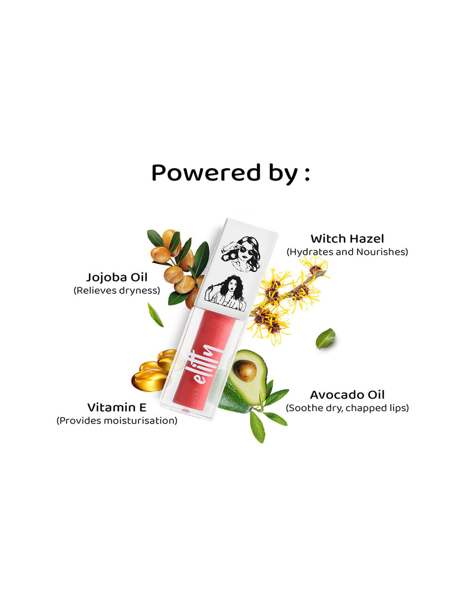 Glowiest Effortless Glow Lip Oil 003 Berry - 5 ml