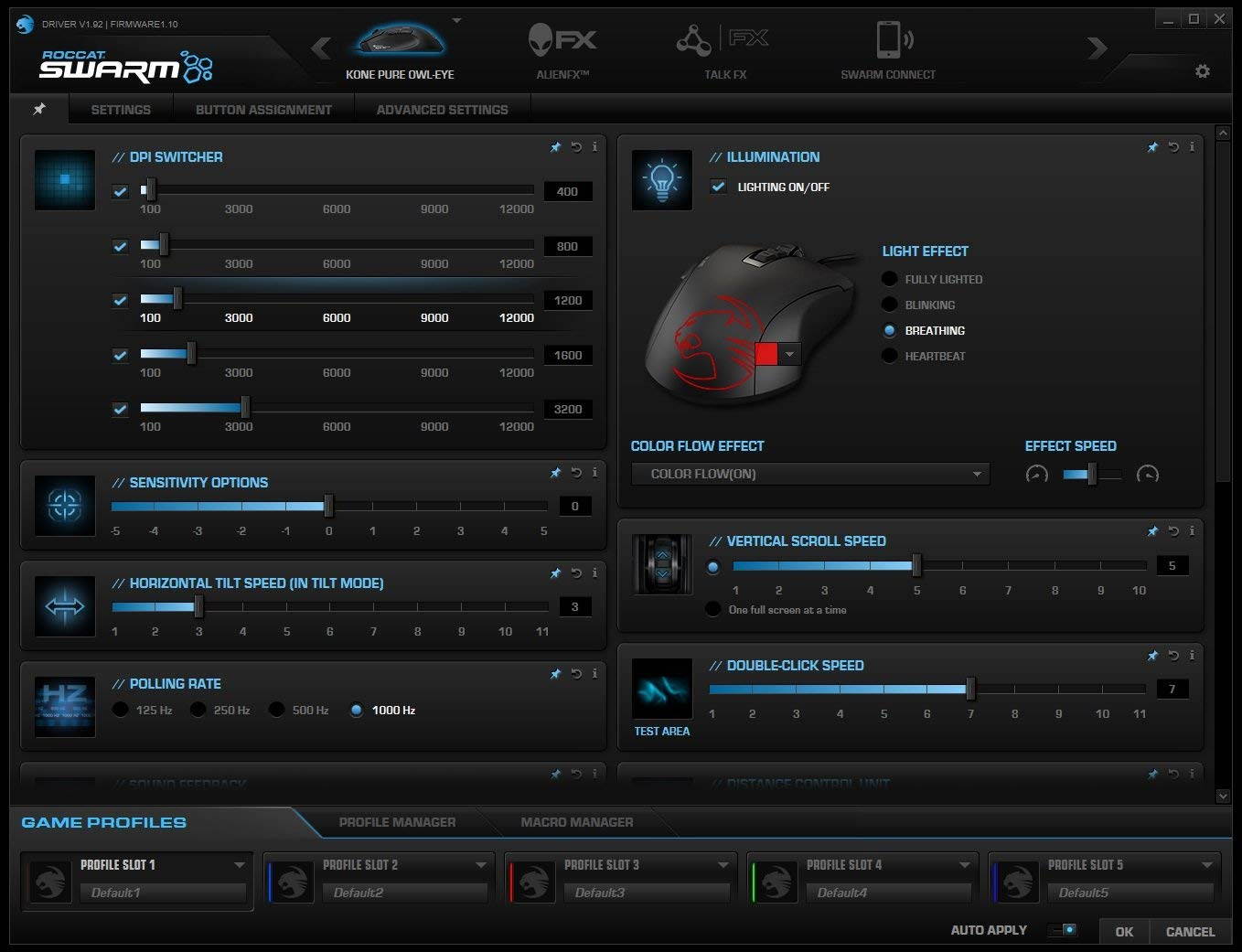 ROCCAT KONE Pure Owl-Eye &ndash; Optical RGB Gaming Mouse