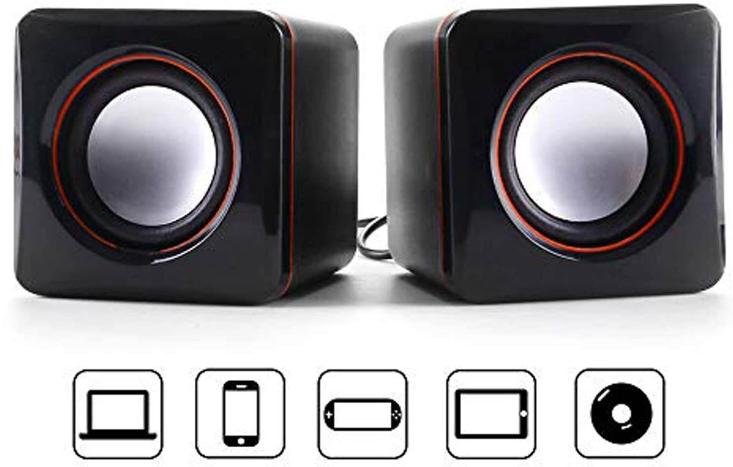 cable matters 2-pack usb audio adapter (usb to audio jack, usb to stereo, usb to 3.5mm adapter) for windows and mac