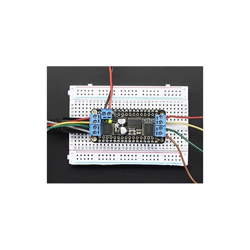 Motor and Stepper FeatherWing Add-on For All Feather Boards
