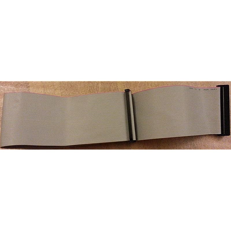 PC Accessories  2Pack 18 Inches 2 Female Connectors IDC 2x25 50P SCSI Internal Flat Ribbon Cable