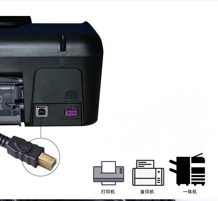 Tekit 24K Gold plated USB 2.0 Cable - A-Male to B-Male,USB 2.0 A Male to B Male Cable with Ferrite Black 28/24# AWG, 16.4ft/5m